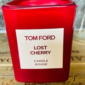 Tom Ford lost cherry candle.